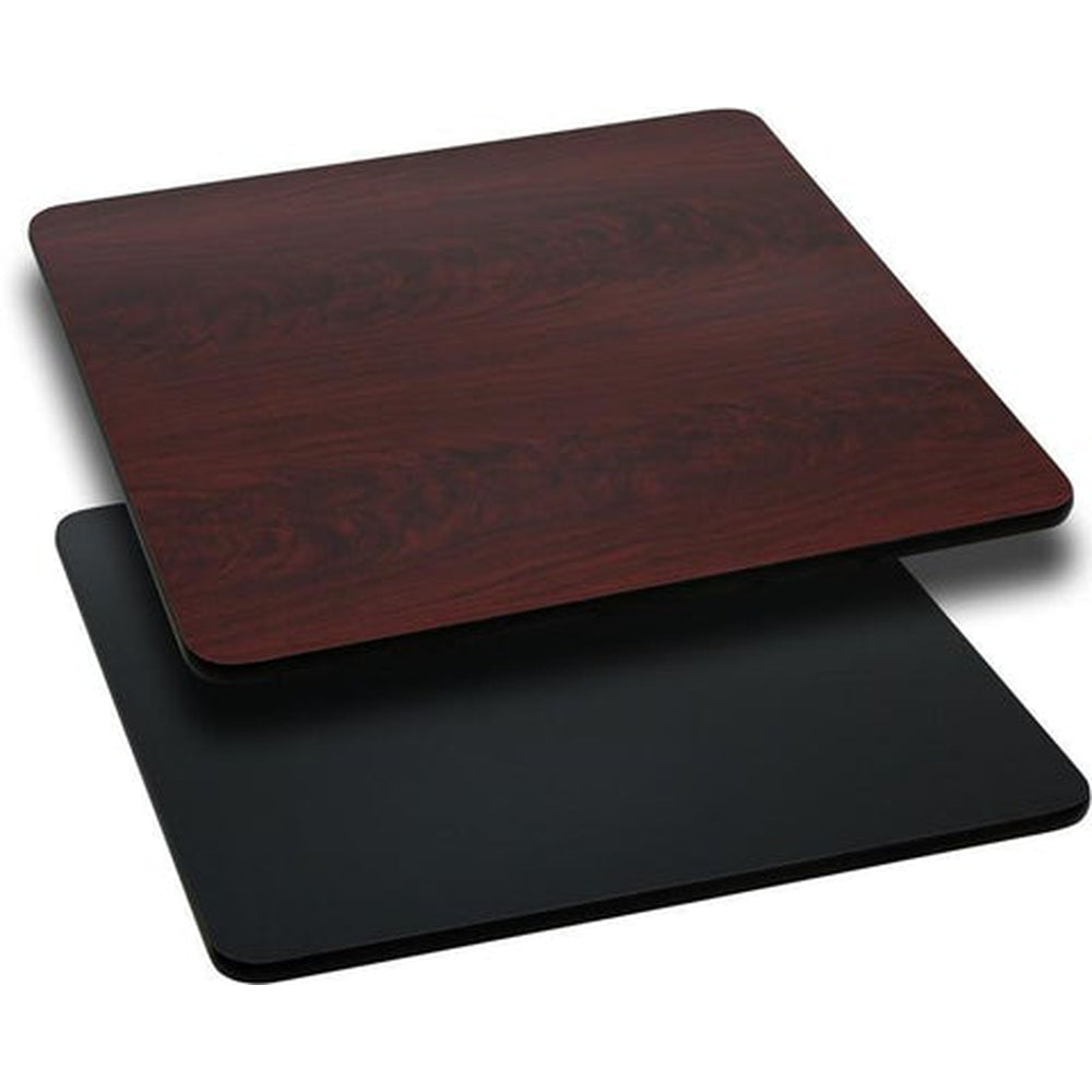 reversible laminate table top